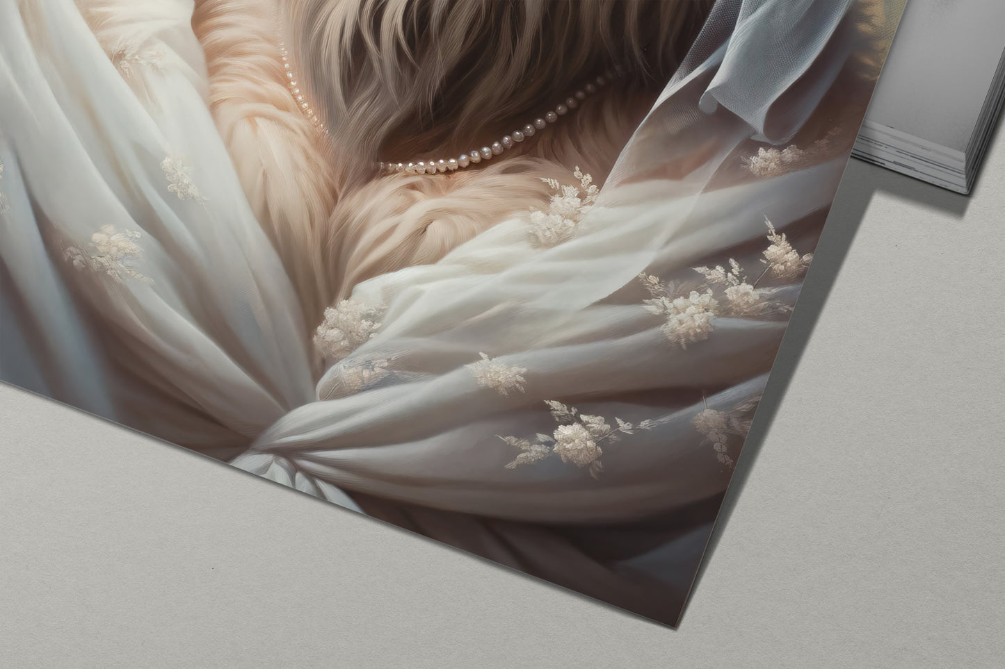 Buffalo Wedding Dress Poster - Funny Animal Wall Decor - Unique Bride Wall Art - Creative Gift Idea